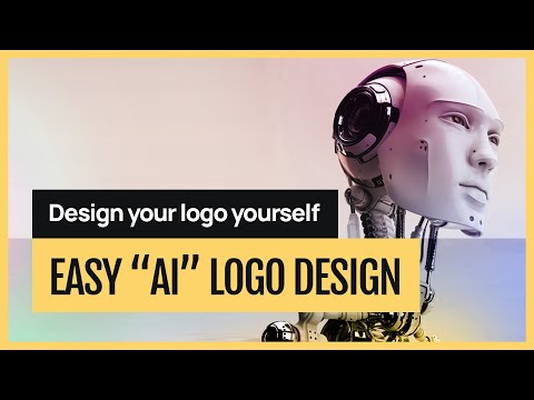 Design any logo USING ARTIFICIAL INTELLIGENCE, very fast