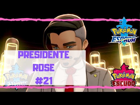 EL PRESIDENTE ROSE SE VUELVE LOCO en pokemon Espada y Escudo| CobayasGamer