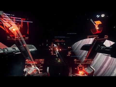 Star Citizen Glaive vs Super Hornet