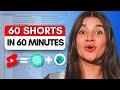 I Made 60 YouTube Shorts In 60 Mins With Just 2 AI Tools