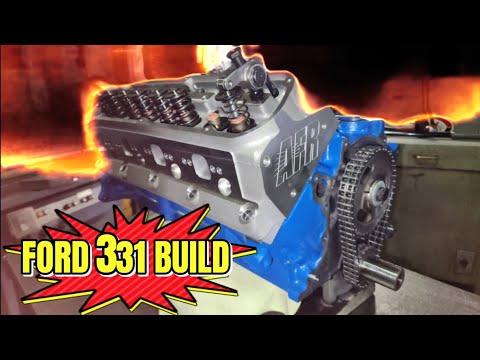 FORD 331 STROKER W/AFR HEADS
