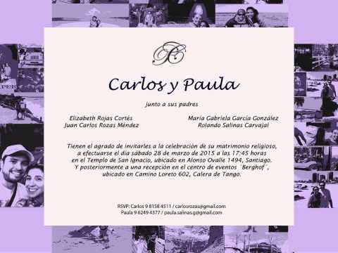 Parte Matri Carlos y Paula