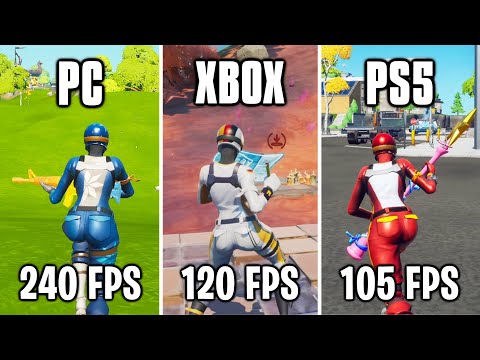 PS5 vs Xbox Series S vs PC In Fortnite! (Mouse & Keyboard On Console)