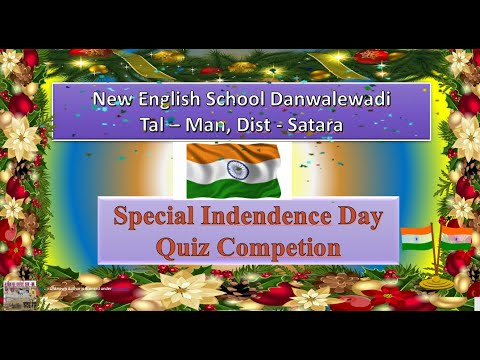 Online special independence day quiz 2020-21