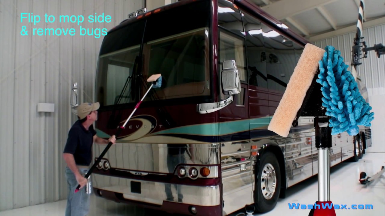 How to Remove Bugs & Clean Windows on an RV