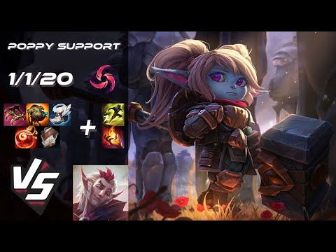 SUPPORT Poppy vs Rakan - NA Challenger Patch 25.S1.8