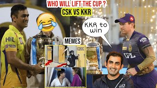 CSK VS KKR FINAL | WHO WILL LIFT THE CUP | IPL 2021 FINALS