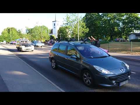 Cruising genom Kallinge till Ronneby 2018