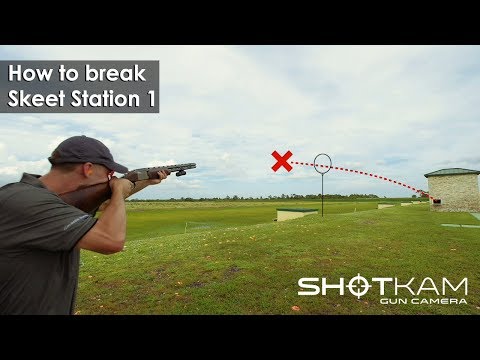 Skeet Shooting Tips - Station 1 - by ShotKam