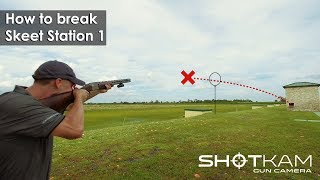 Skeet Shooting Tips - Station 1