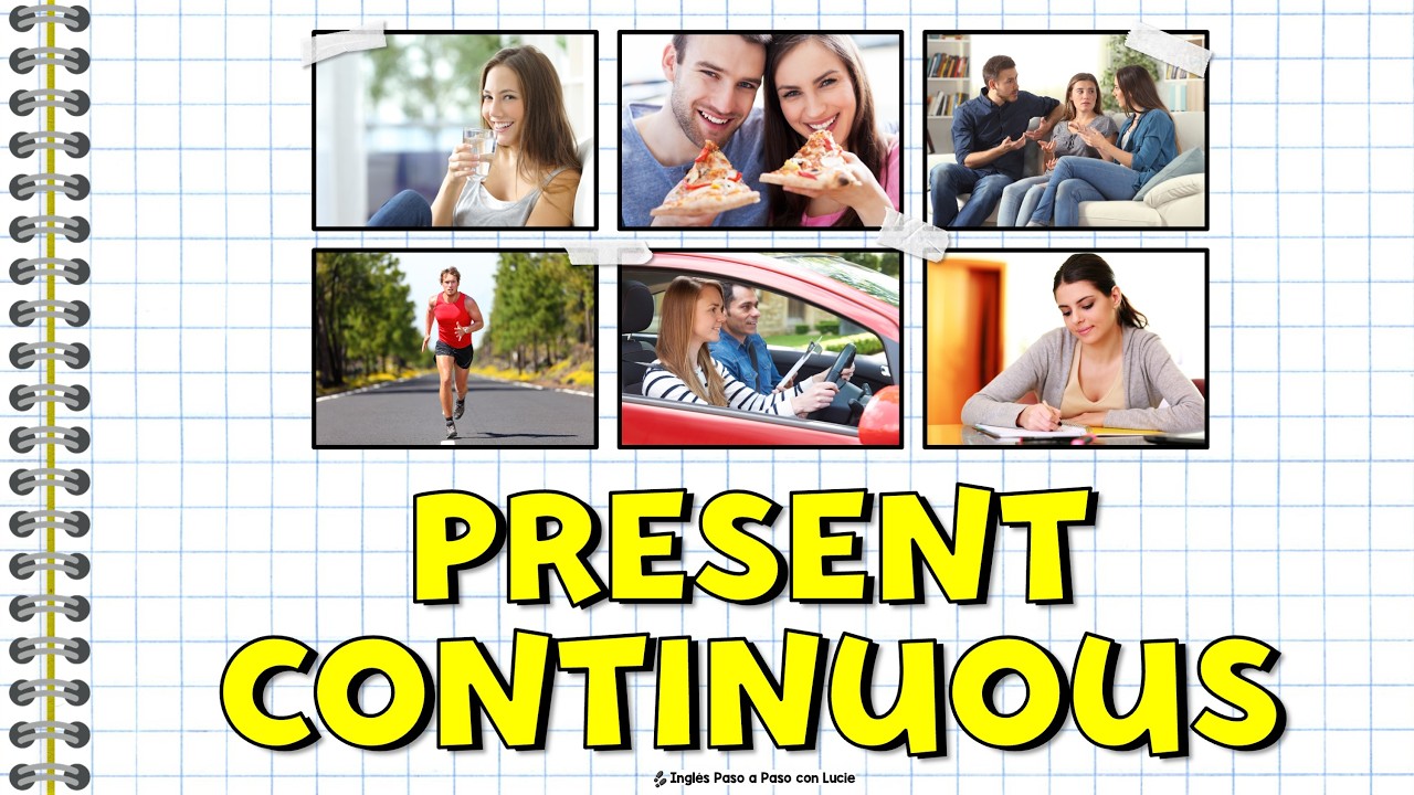 Cómo usar el Presente Continuo en inglés - Present Continuous | Inglés para Principiantes