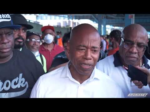 Laborers Fight Back Rally at the Universal Hip Hop Museum