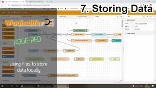 Weidmüller AC: Storing data in files