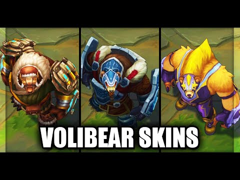 All OLD Volibear Skins Before Rework (League of Legends)