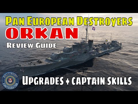 Orkan Pan EU European Polish Destroyers World of Warships Wows Review