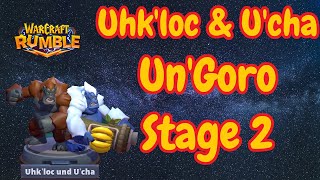 Uhk'loc & U'cha Build Deck | Un Goro (2/5) | Warcraft Rumble PvE