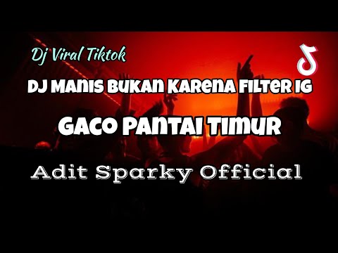 DJ VIRAL MANIS BUKAN KARENA FILTER IG FYP TIKTOK‼️GACO PANTAI TIMUR - Adit Sparky Official Nwrmxx