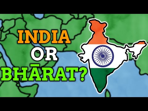 Why is Bhārat Called India In English?