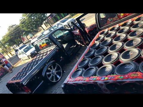 F250 DEBOXE COM 30 SUB TIGER ÁUDIO TOCANDO FORTE - SOM AUTOMOTIVO DEBOXE