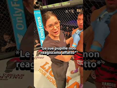 Ha dovuto far interrompere l’incontro😳