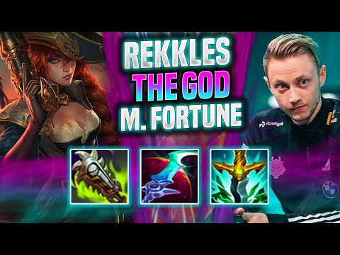 REKKLES IS A GOD WITH MISS FORTUNE! - KC Rekkles Plays Miss Fortune ADC vs Jinx! | Season 2022