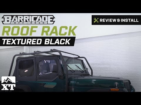 Jeep Wrangler Barricade Roof Rack (1987-1995 YJ) Review & Install