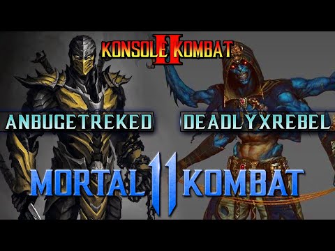 DEADLYXREBEL vs ANBU GETREKED (WHAT A MATCH!!) - Konsole Kombat 2: Qualifier 1 - MK11