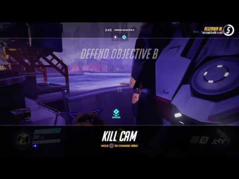 Overwatch MP July 16, 2016 pt1 - 1st Major Match w/Genji!
