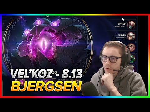 704. Bjergsen - Vel'Koz vs Swain - Mid | Season 8 Patch 8.13 - NA Challenger
