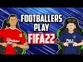 🎮Footballers play FIFA 22!🎮 (FIFAe Club World Cup Feat Messi Ronaldo Neymar + more! Frontmen 3.5)