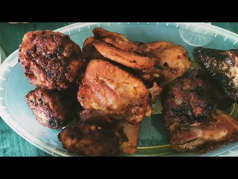 Рецепт. Шашлык из курицы в духовке с жидким дымом. #Шашлык_из_курицы #Рецепт