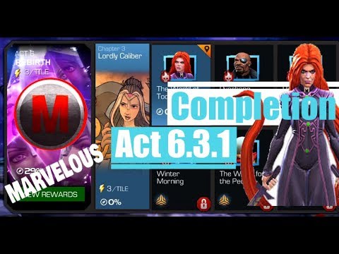 Act 6.3.1 - Completion - Marvel Contest of Champions