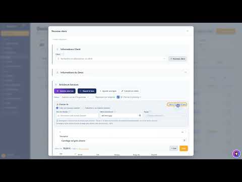 Tutoriel vidéo : Devis en mode chantier — Formation FacturesPro
