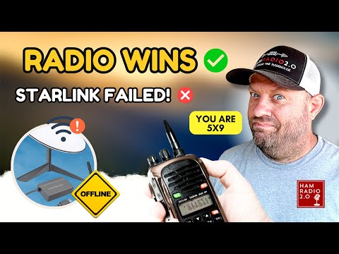 Starlink VS Ham Radio Which Is BEST For Emergency Comms