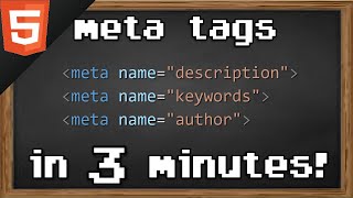 HTML meta tags 🏷️