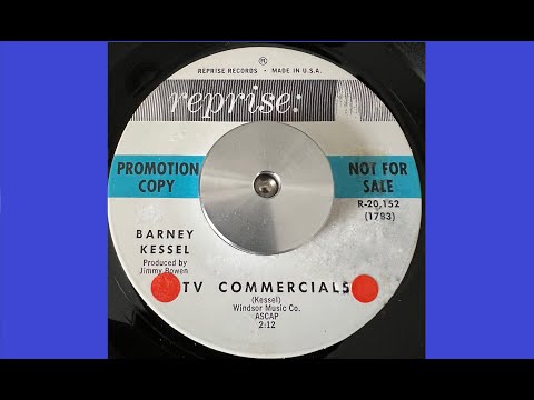 Barney Kessel - TV Commercials (Reprise R-20,152B)