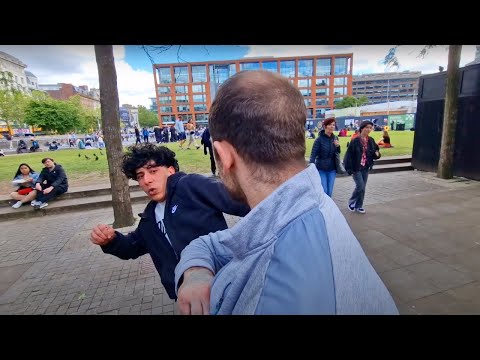 When Pro Fighters Fight Back Hard!