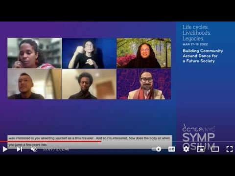 Dance/NYC 2022 Symposium: Building Community Around Dance for a Future Society