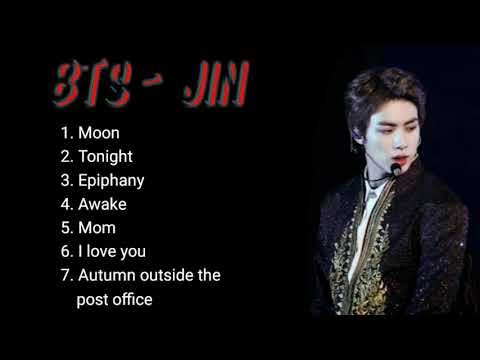 BTS Jin - Solo Songs Playlist