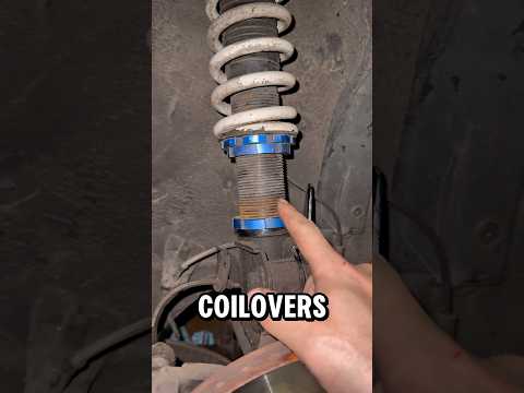 How to adjust coilovers! #cars #shorts #howto #coilovers #carguy