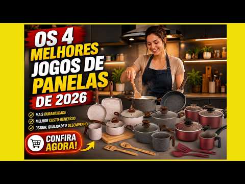 🔥 Os 4 Melhores Jogos de Panelas de 2026! Vale a Pena?