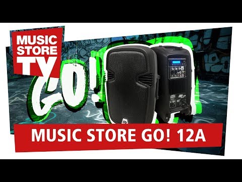 MUSIC STORE GO! 12A Multimedia Aktiv Speaker - mobiles PA System zum kleinen Preis