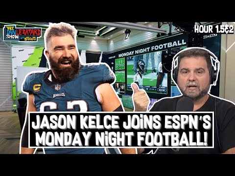 Jason Kelce Joins MNF, Taylor Arrives in NYC, & More | The Dan Le Batard Show with Stugotz