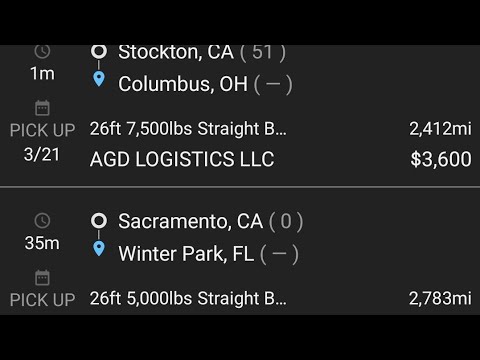 26ft BOX TRUCK LOADS | NON CDL | DAT LOAD BOARD | DISPATCHING