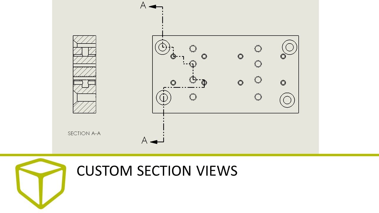 SOLIDWORKS Tutorial - Custom Section Views