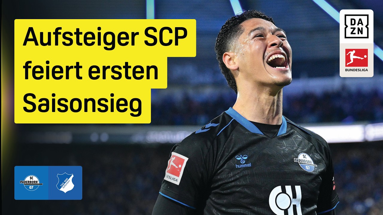 SC Paderborn 07 3 - 1 TSG 1899 Hoffenheim highlights