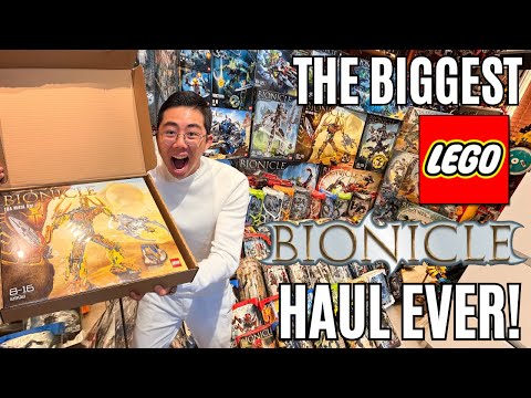 I Bought a MASSIVE Sealed Bionicle Collection!