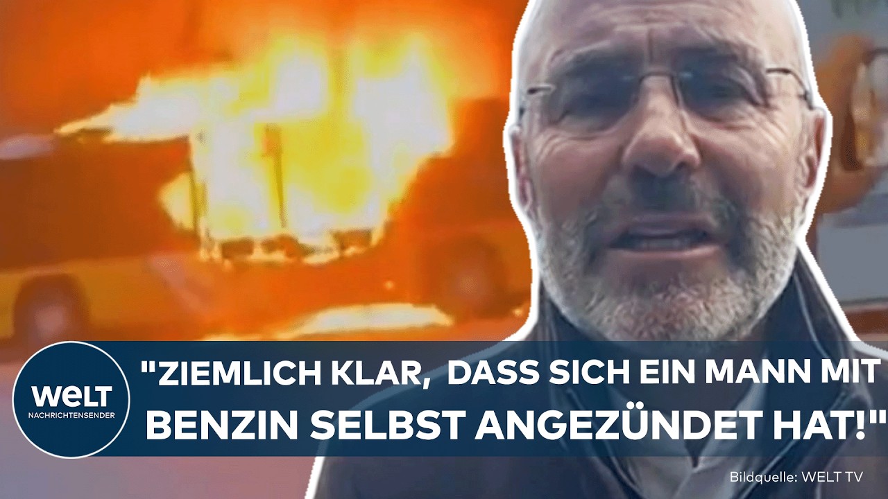 BUS-INFERNO IN KERZERS: "Ziemlich klar, dass sich ein Mann mit Benzin selbst angezündet hat!"