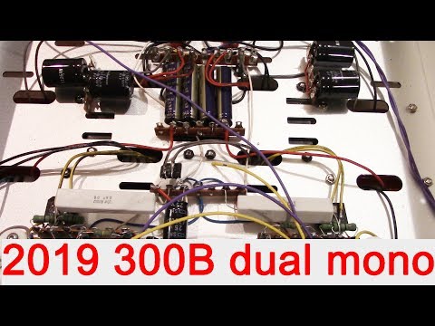 sneak peek 2, FLUXION 2019 new 300B SE dual mono tube amplifier model B-1, true SET amp