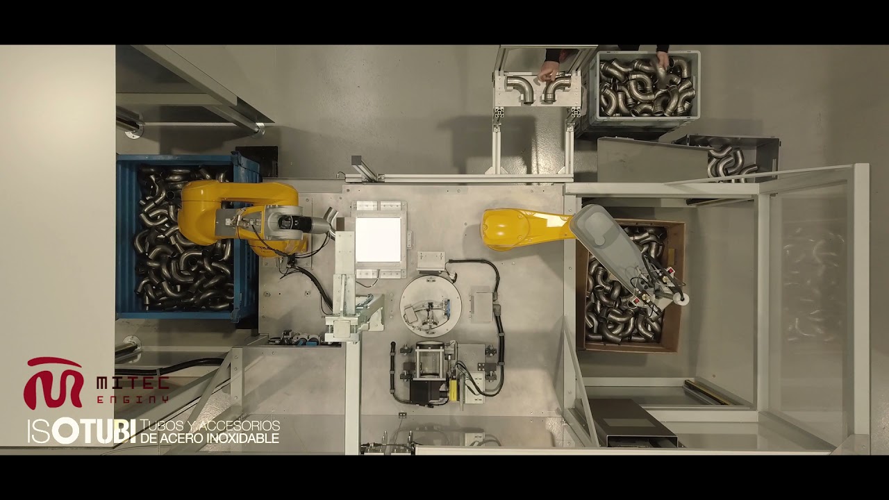 Automation cell by Mitec Enginy, S.L. featuring Photoneo PhoXi 3D Scanner